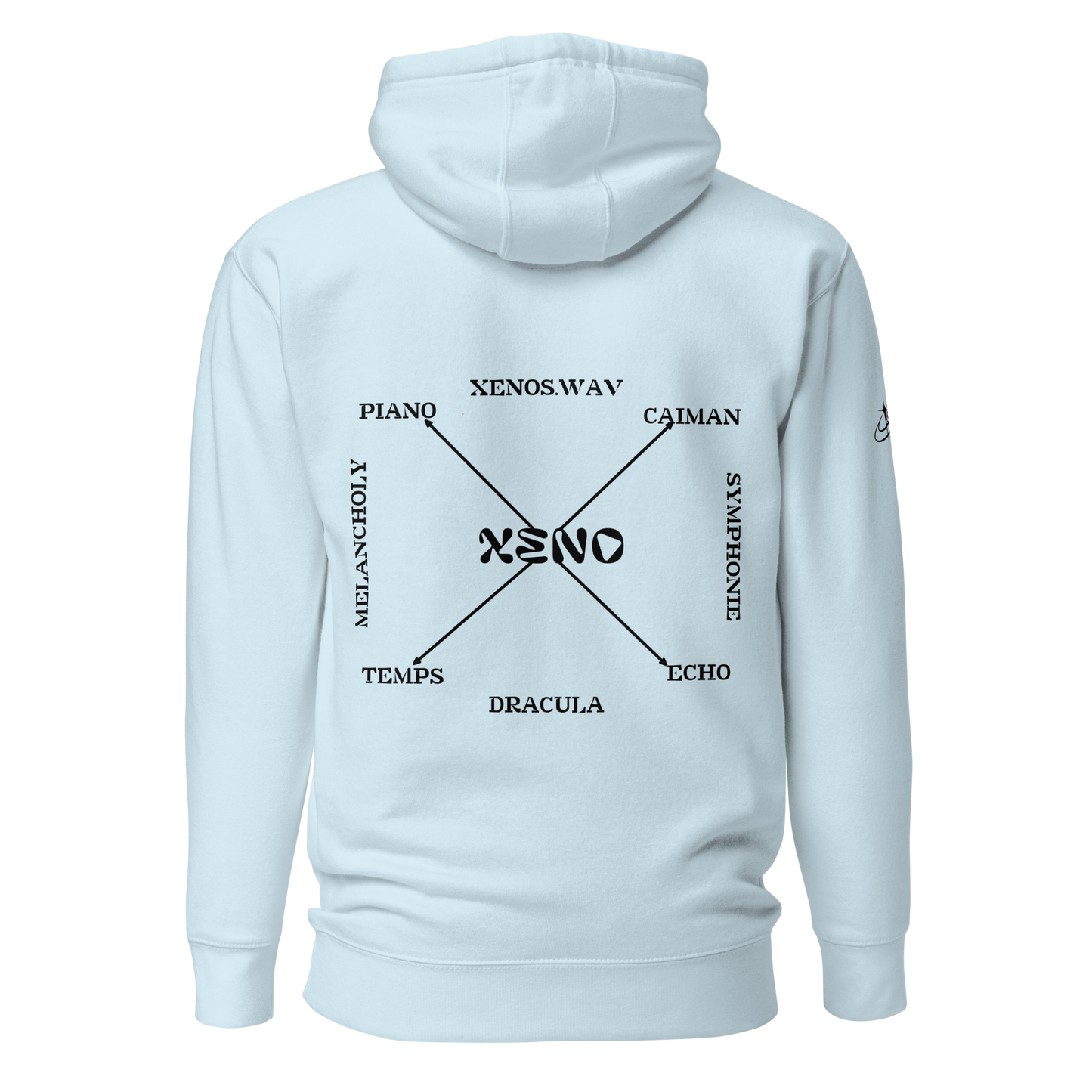 Pull XENO bleu ciel