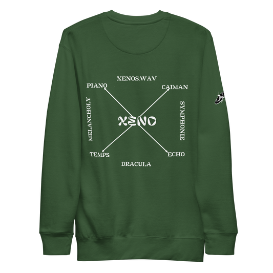 Sweat-shirt XENO Vert