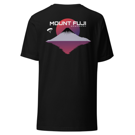 T-shirt Mont Fuji Noir