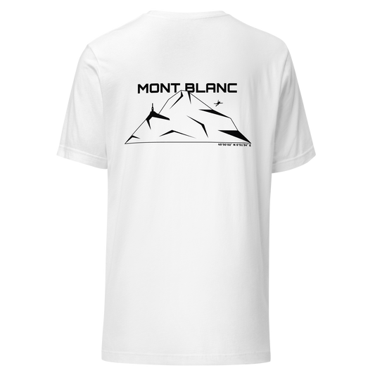 T-shirt Mont-Blanc Blanc