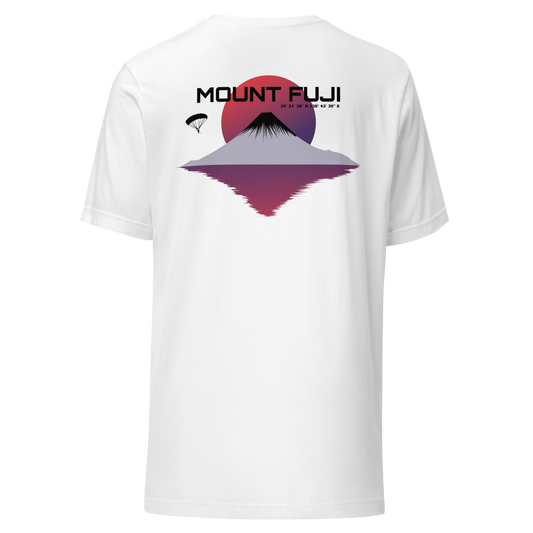 T-shirt Mont Fuji Blanc