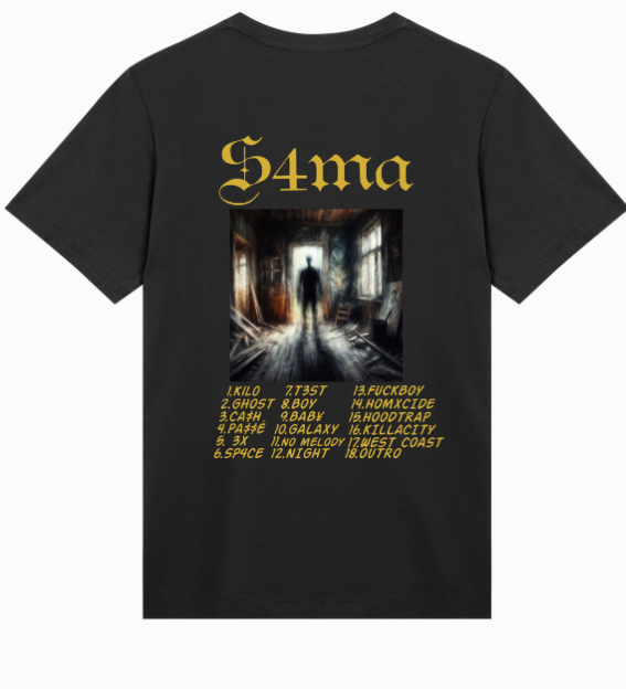 Black S4ma Tee-shirt