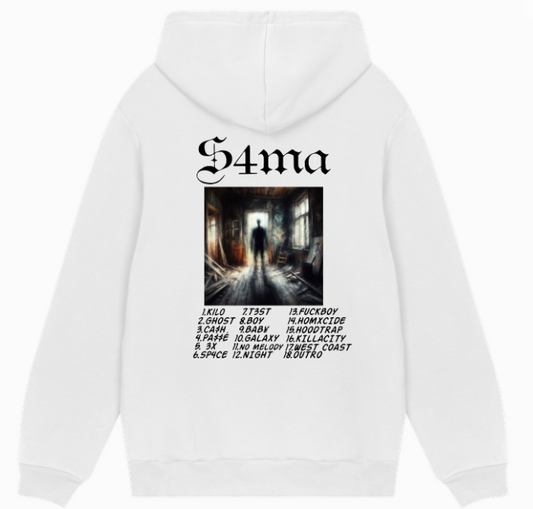 Pull S4ma Blanc Femme