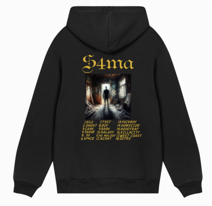 Black Female S4ma Hoodie