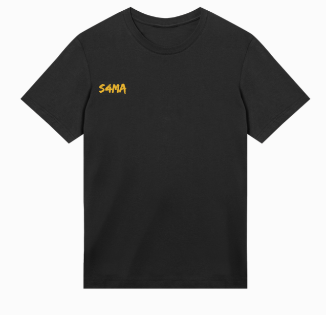 Black S4ma Tee-shirt