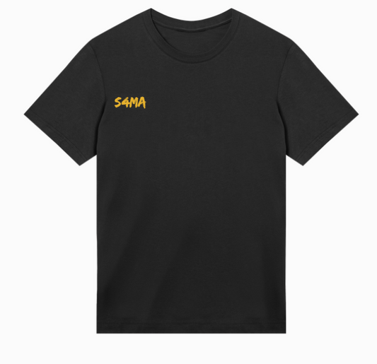 Tee-shirt S4ma Noir Femme