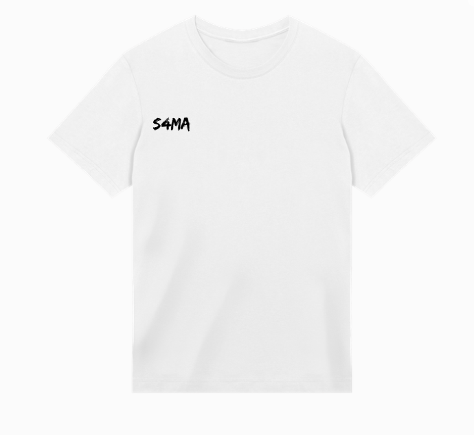 White Female S4ma Tee-shirt