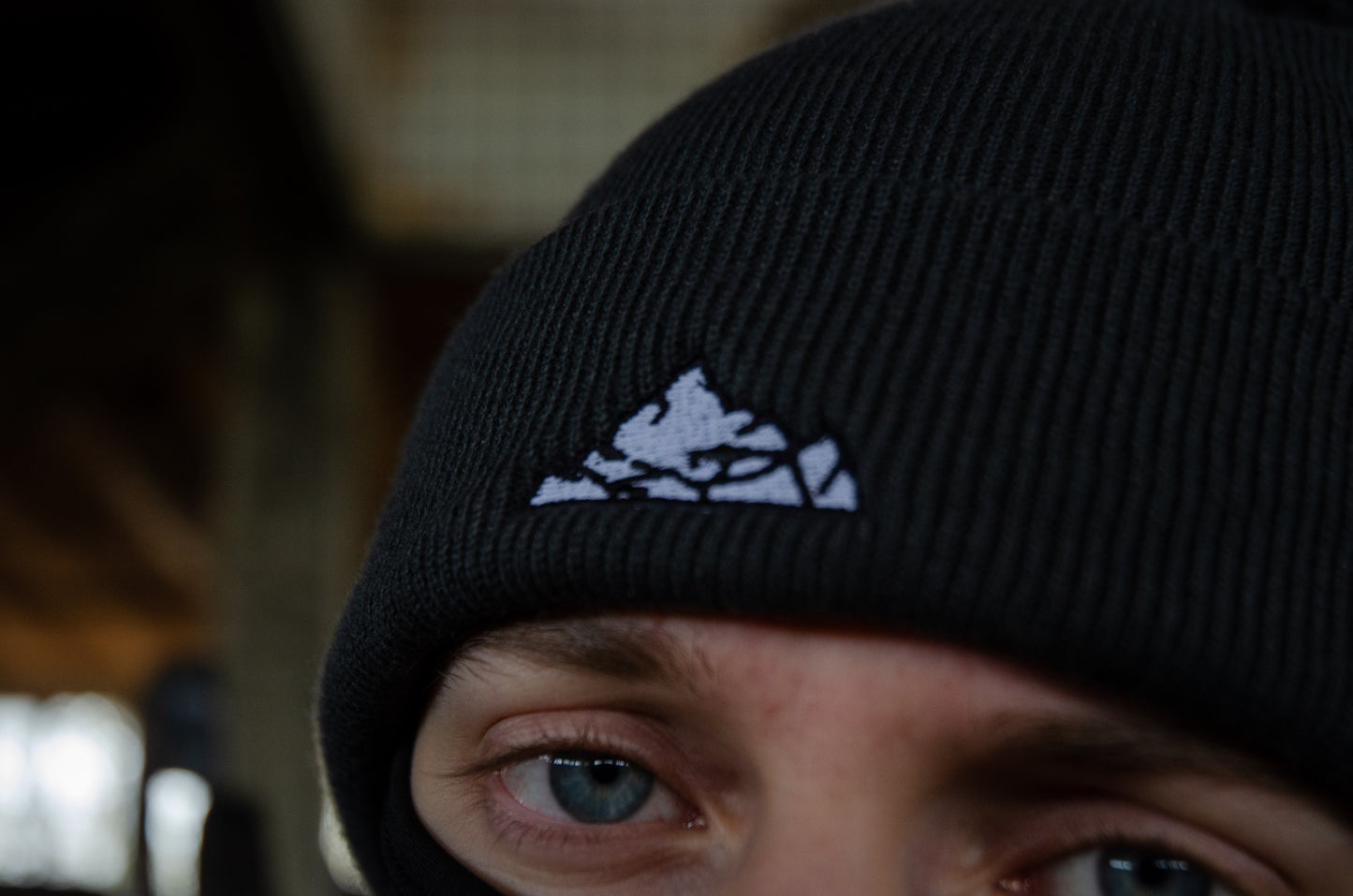 Bonnet à pompon K2 Noir