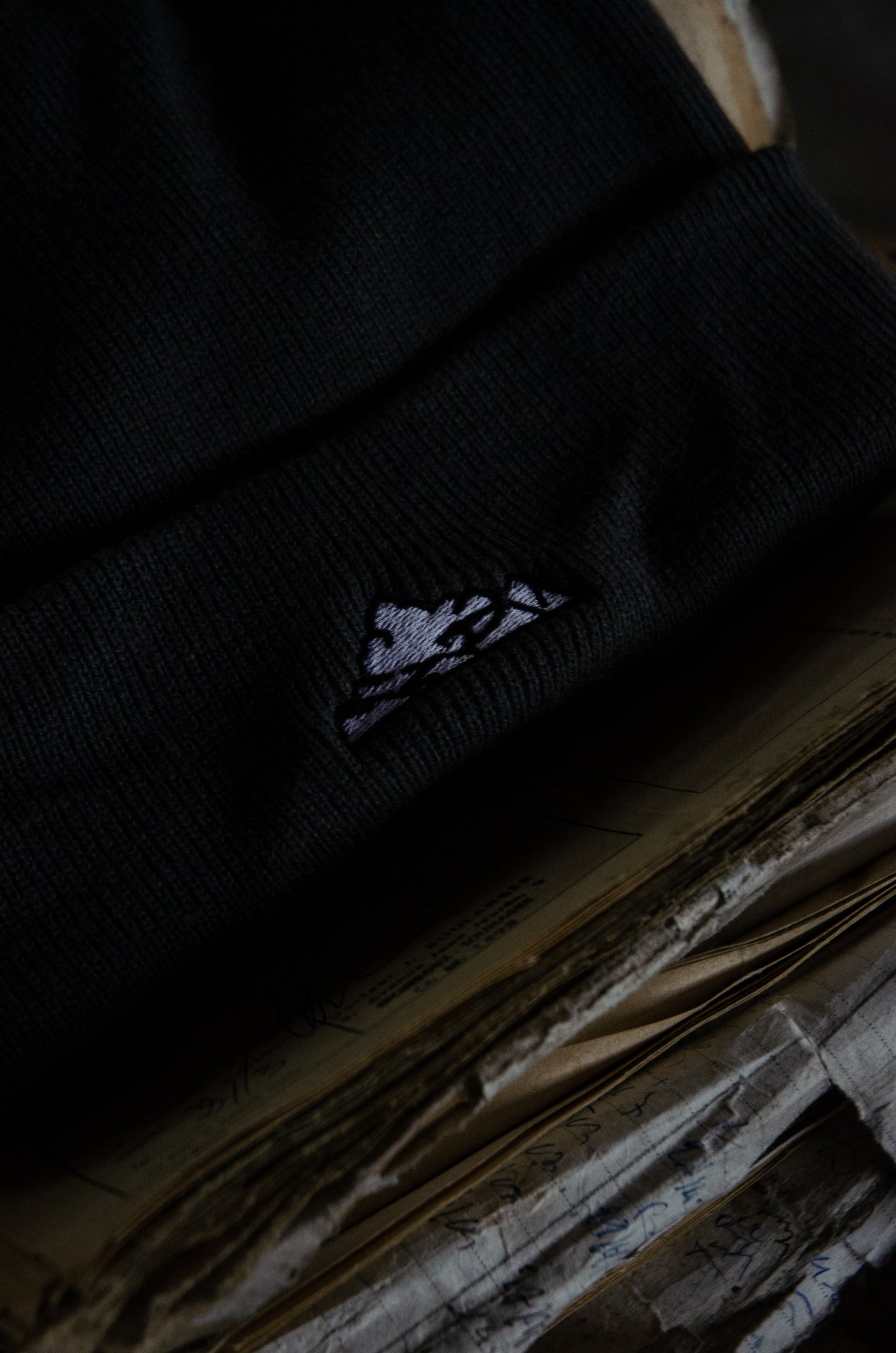 Bonnet à pompon K2 Noir