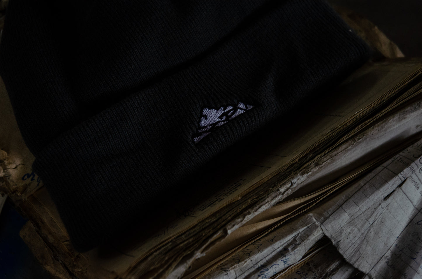 Bonnet à pompon K2 Noir