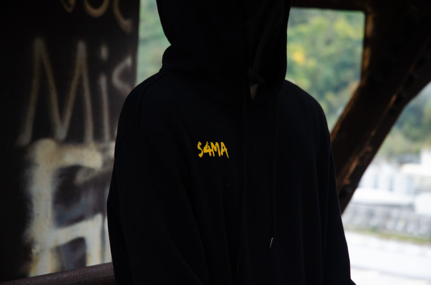 Black S4ma Hoodie