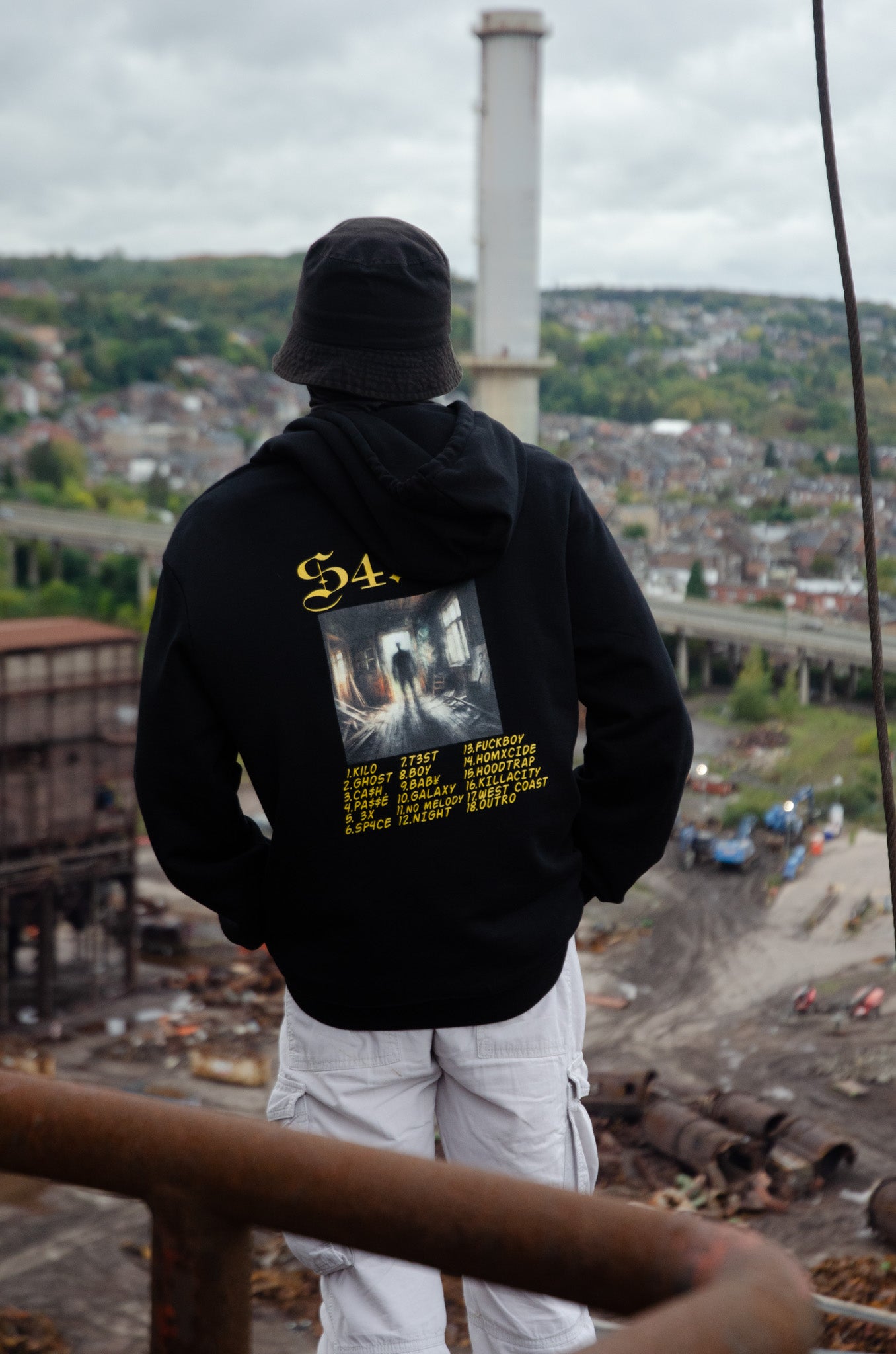 Black S4ma Hoodie