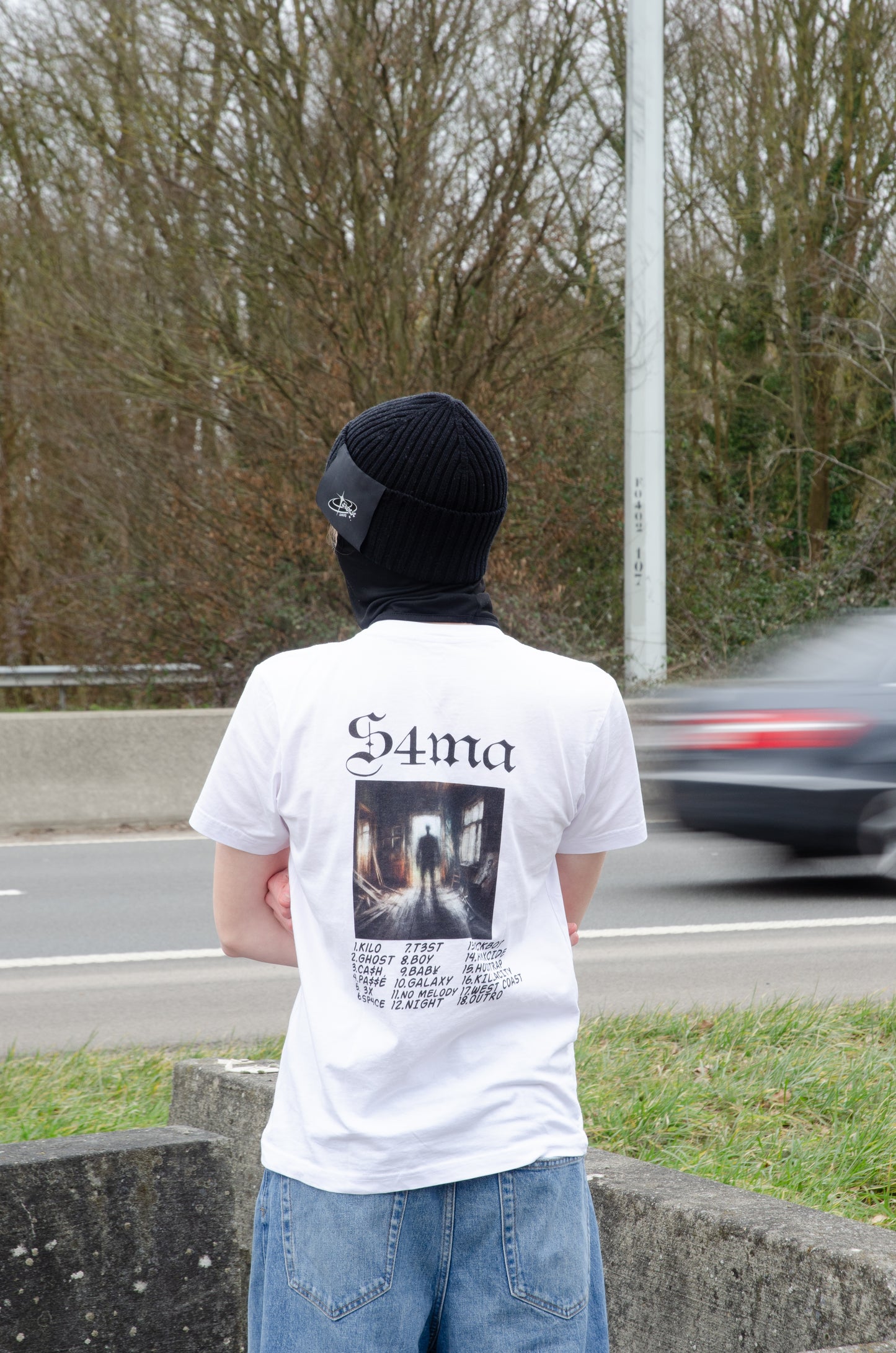 Tee-shirt S4ma Blanc