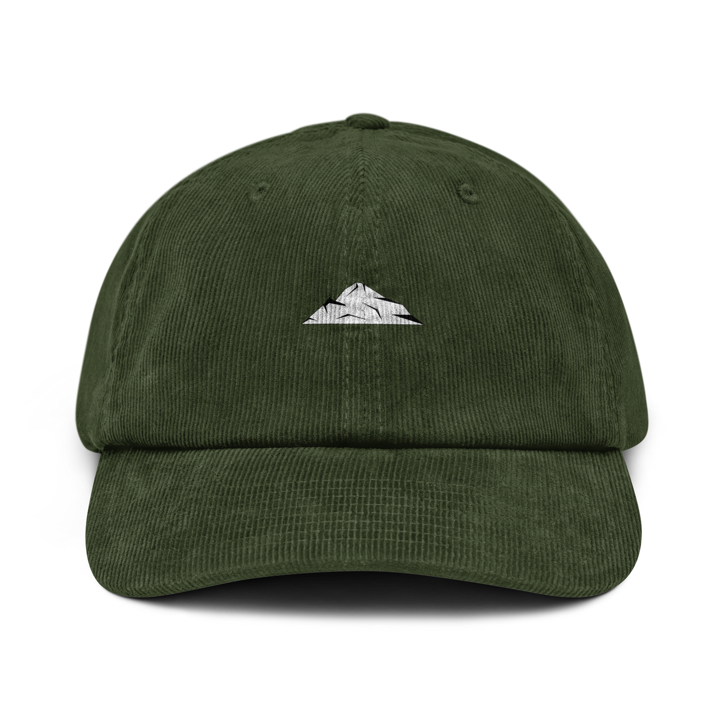 Casquette velours Mont Blanc Vert Olive