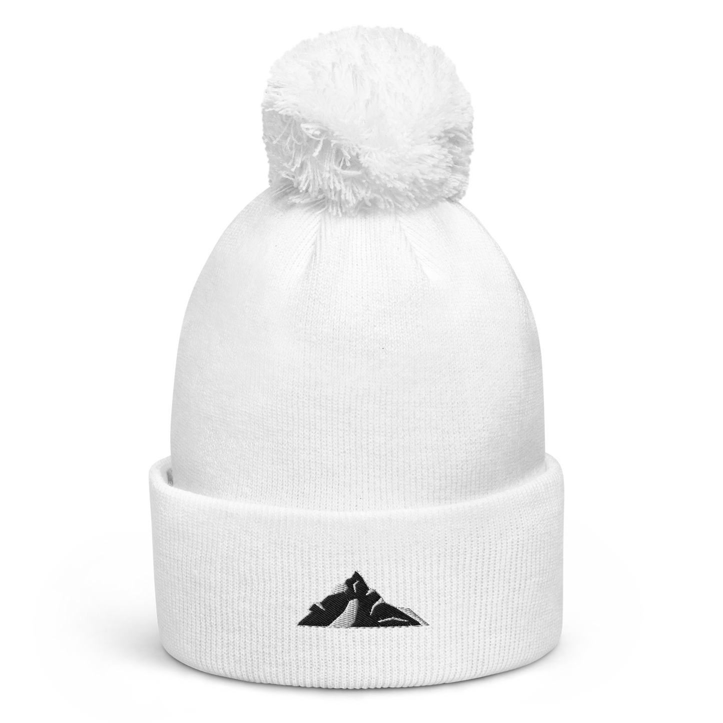 Bonnet à pompon Everest Blanc