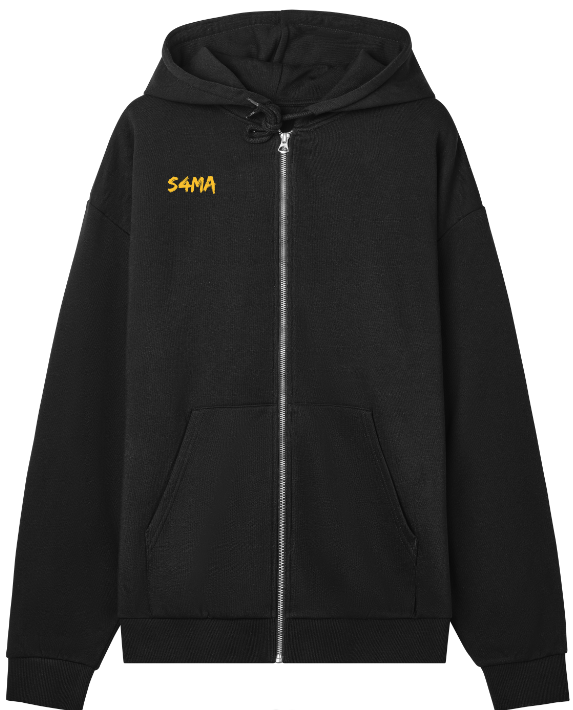 Black S4ma Hoodie