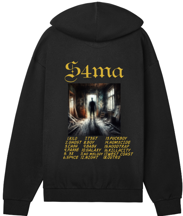 Black S4ma Hoodie