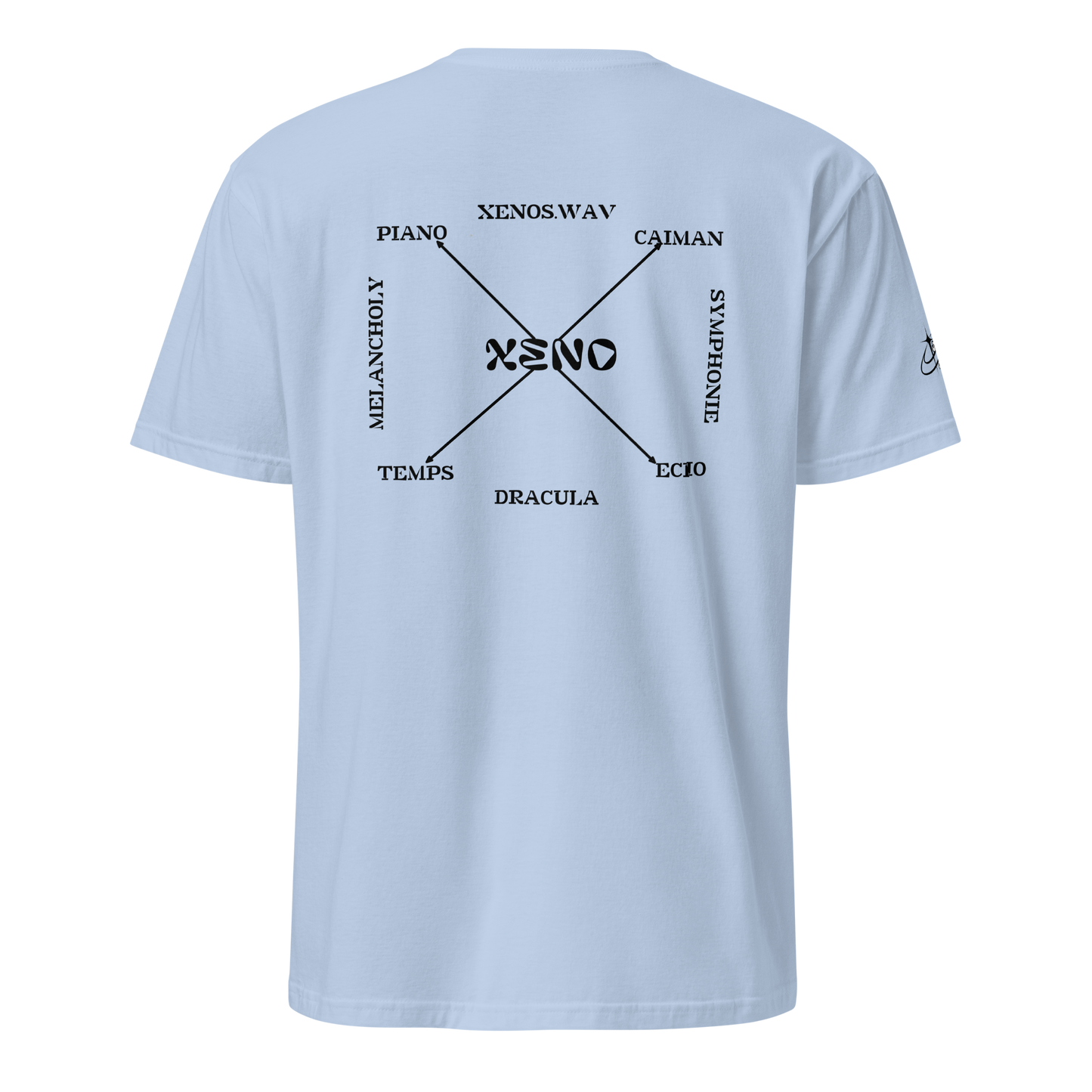 Tee-shirt XENO Bleu Ciel