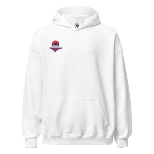 Pull Mont Fuji Blanc