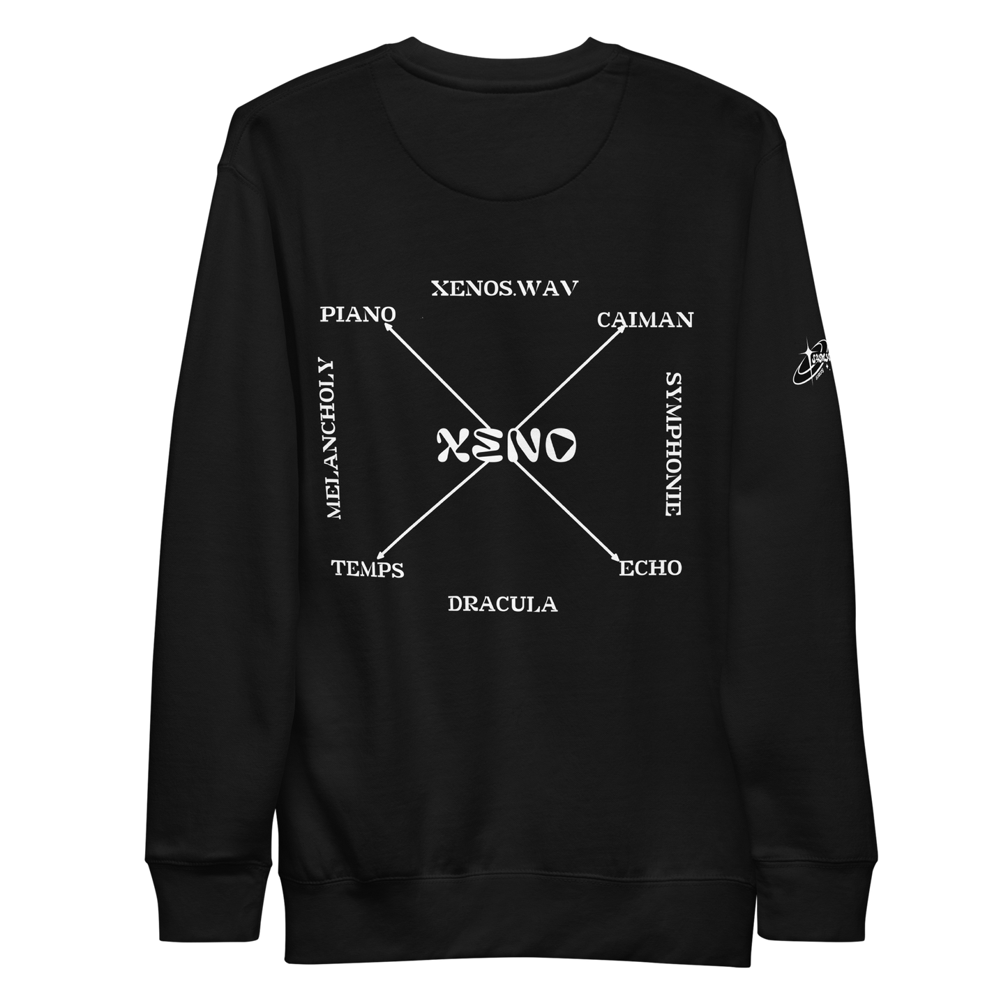 Sweat-shirt Premium XENO Noir