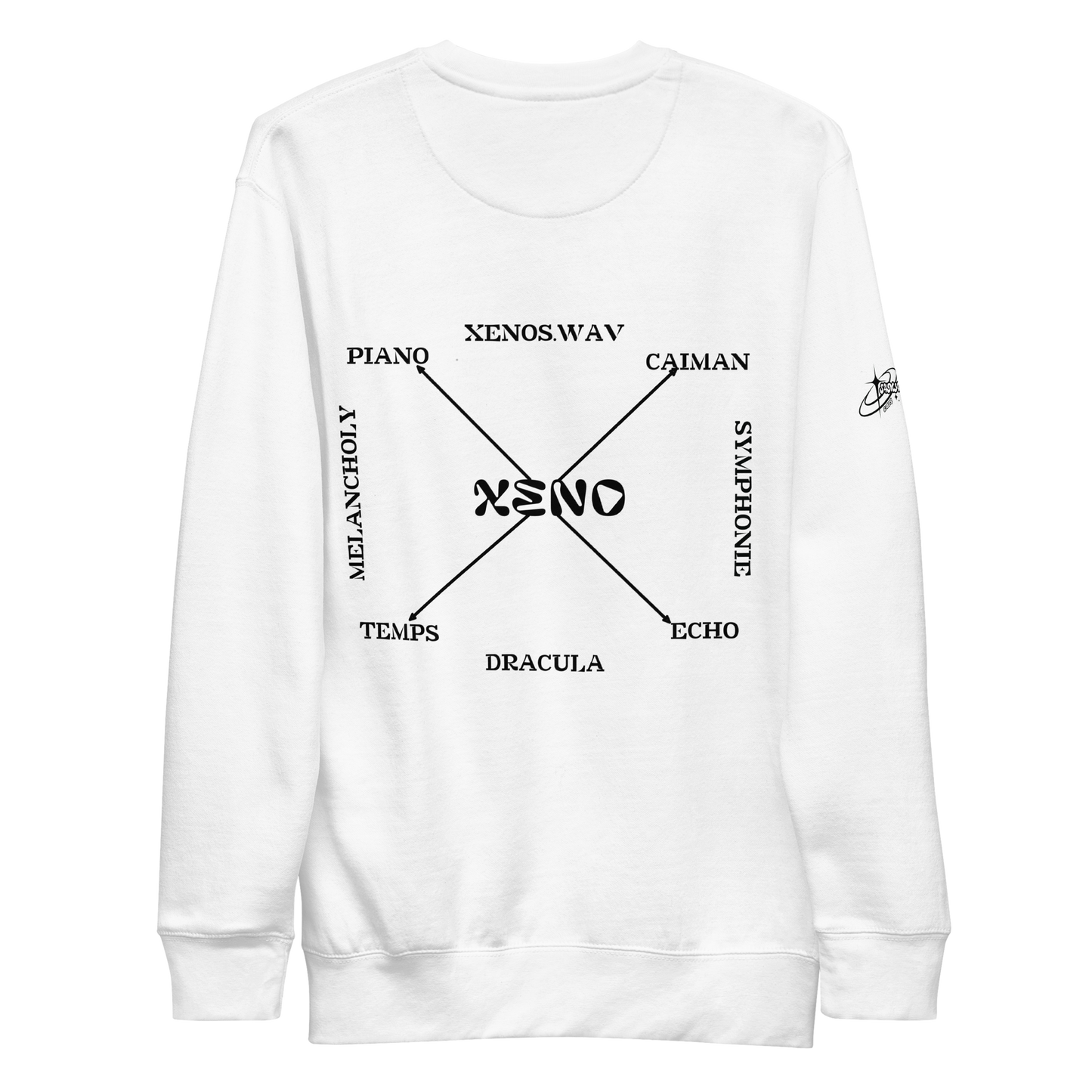 Sweat-shirt Premium XENO Blanc