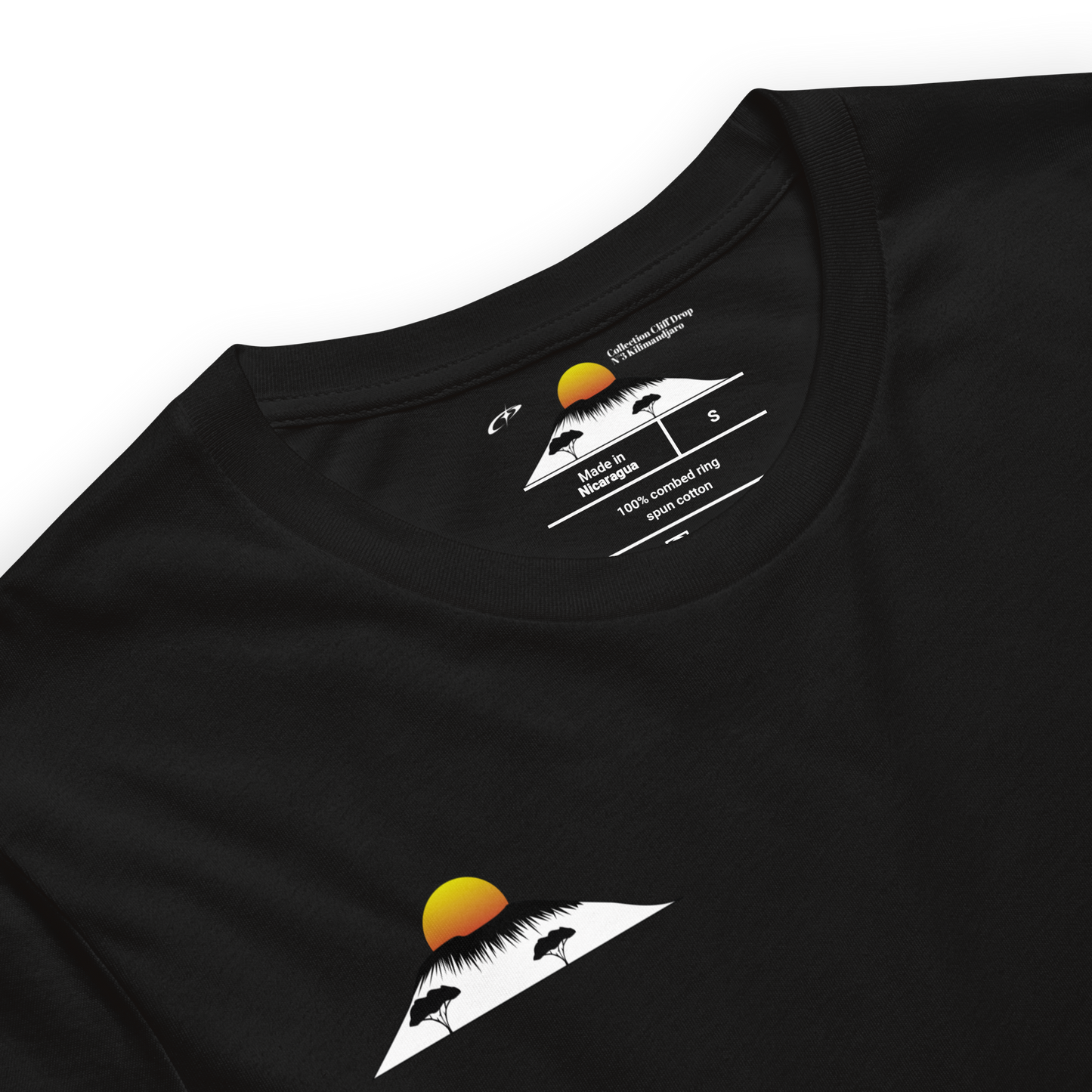 T-shirt Kilimandjaro Noir