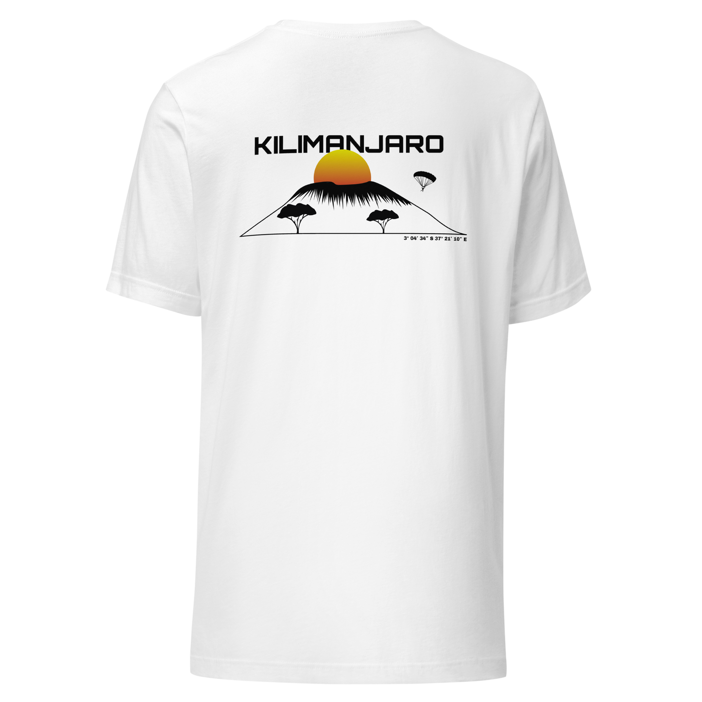 T-shirt Kilimandjaro Blanc