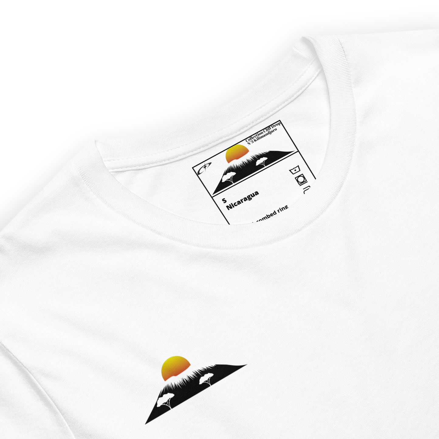 T-shirt Kilimandjaro Blanc