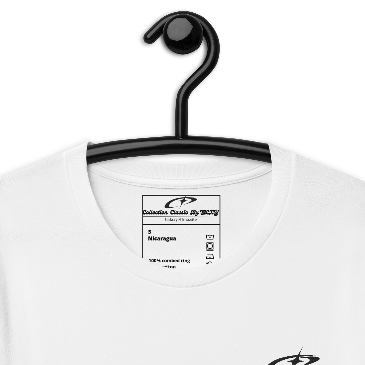 T-shirt Classic By GLXY 1 Blanc